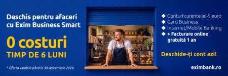 EXIM BUSINESS SMART:&nbsp;Servicii bancare cu ZERO costuri &icirc;n primele 6 luni pentru micro&icirc;ntreprinderi
 - poza 1