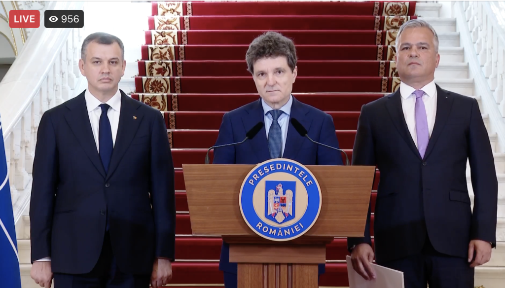 Nicuşor Dan: Eugen Tomac și-a depus mandatul, &icirc;l desemnez premier pe Adrian Veștea &ndash; VIDEO
 - poza 1