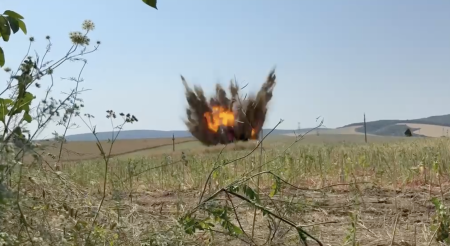 Fragmente de dronă cu încărcătură explozivă, semnalate în județul Tulcea; Încărcătura a fost detonată controlat (MApN) – VIDEO - poza 1