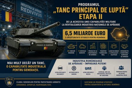 PROGRAMUL „TANC PRINCIPAL DE LUPTĂ” – ETAPA II: De la achiziția unei capabilități militare la revitalizarea industriei naționale de apărare - poza 1