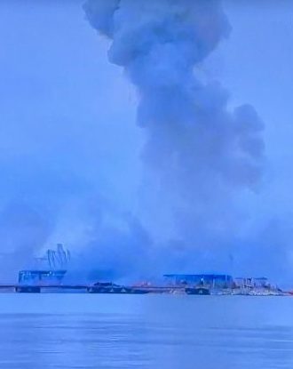MAPN, comunicat oficial: Drona maritimă descoperită &icirc;n Portul Constanța este de tipul celor folosite &icirc;n războiul din Ucraina. Dispozitivul s-a autodetonat fără a provoca victime; Arafat: Există posibilitatea să fie și alte drone/ Actualizare: &Icirc;ncă patru ambarcaţiuni cu explozibil ar fi fost găsite
 - poza 1