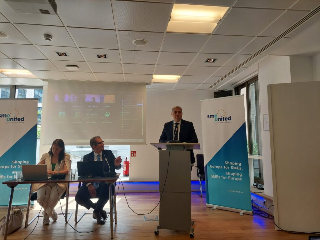 Florin Jianu, ales vicepreşedinte al unei structuri a SMEunited, organizaţie reprezentativă a IMM-urilor la nivel european
 - poza 1