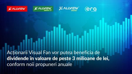 Visual Fan propune distribuirea de dividende în valoare de peste 3 milioane lei către acționari - poza 1
