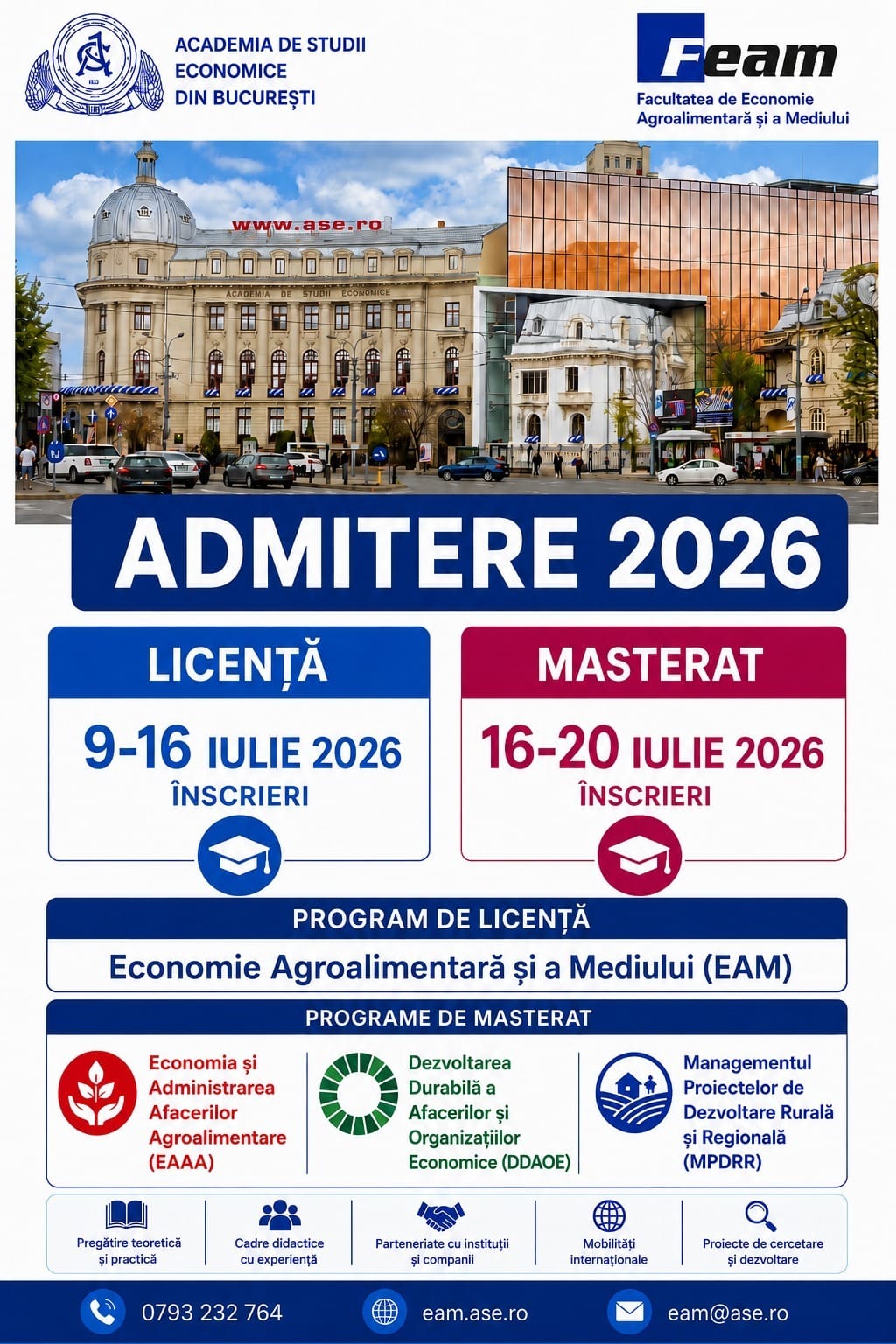 Oferta educațională, propusă de Facultatea de Economie Agroalimentară și a Mediului din ASE: Nu &icirc;nveți doar economie, ci &icirc;nveți cum să aplici economia &icirc;n domenii esențiale pentru viitor
 - poza 1