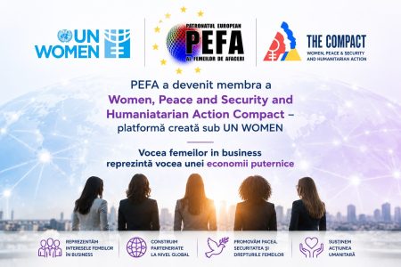 PEFA intră &icirc;n rețeaua globală UN Women și devine membră a Women, Peace and Security and Humanitarian Action Compact
 - poza 1