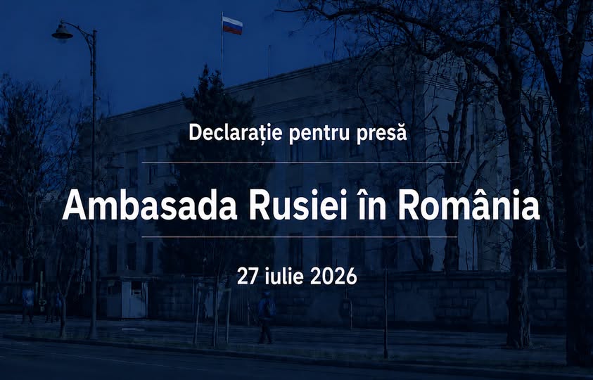 Ambasada Rusiei respinge acuzațiile Rom&acirc;niei privind dronele și avertizează asupra unei &bdquo;escaladări&rdquo; a conflictului; &ldquo;Rusia nu a trimis niciodată și nu trimite vehicule aeriene fără pilot de luptă &icirc;mpotriva unor obiective aflate pe teritoriul Rom&acirc;niei&rdquo;
 - poza 1