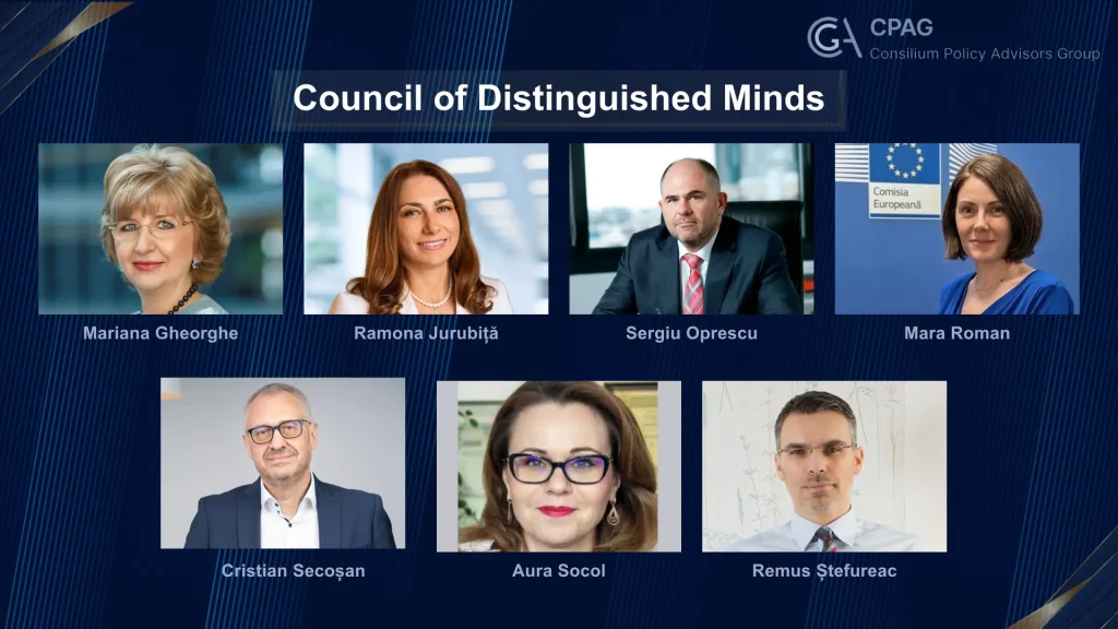 Șapte lideri de seamă din mediul de afaceri, mediul academic și instituțiile publice vor face parte din Consiliul &bdquo;Distinguished Minds&rdquo; al CPAG
 - poza 1