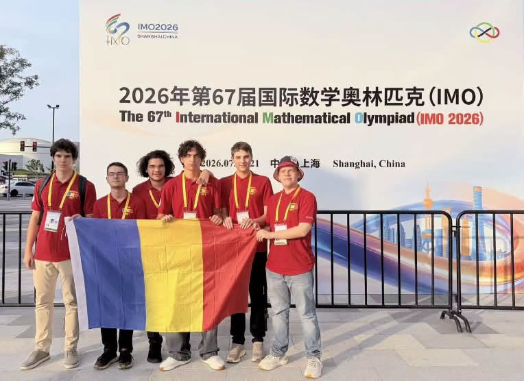 Rom&acirc;nia a c&acirc;știgat o medalie de aur, trei de argint și douǎ de bronz, la Olimpiada Internațională de Matematică 2026
 - poza 1