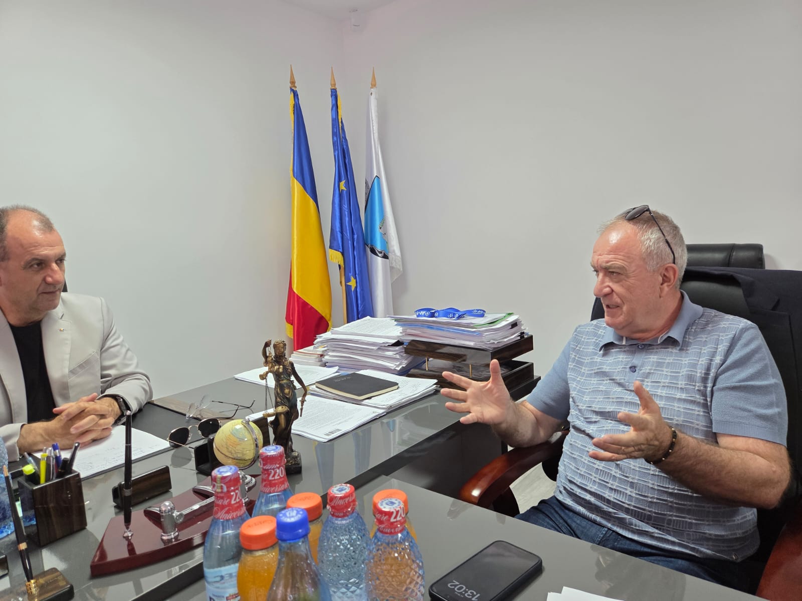 Ion Sterian, directorul general Transgaz, a verificat lucrările la conducta Prunișor&ndash;Orșova&ndash;Băile Herculane&ndash;Jupa; investiția de 682 milioane lei va aduce gaze naturale &icirc;n zeci de localități
 - poza 2