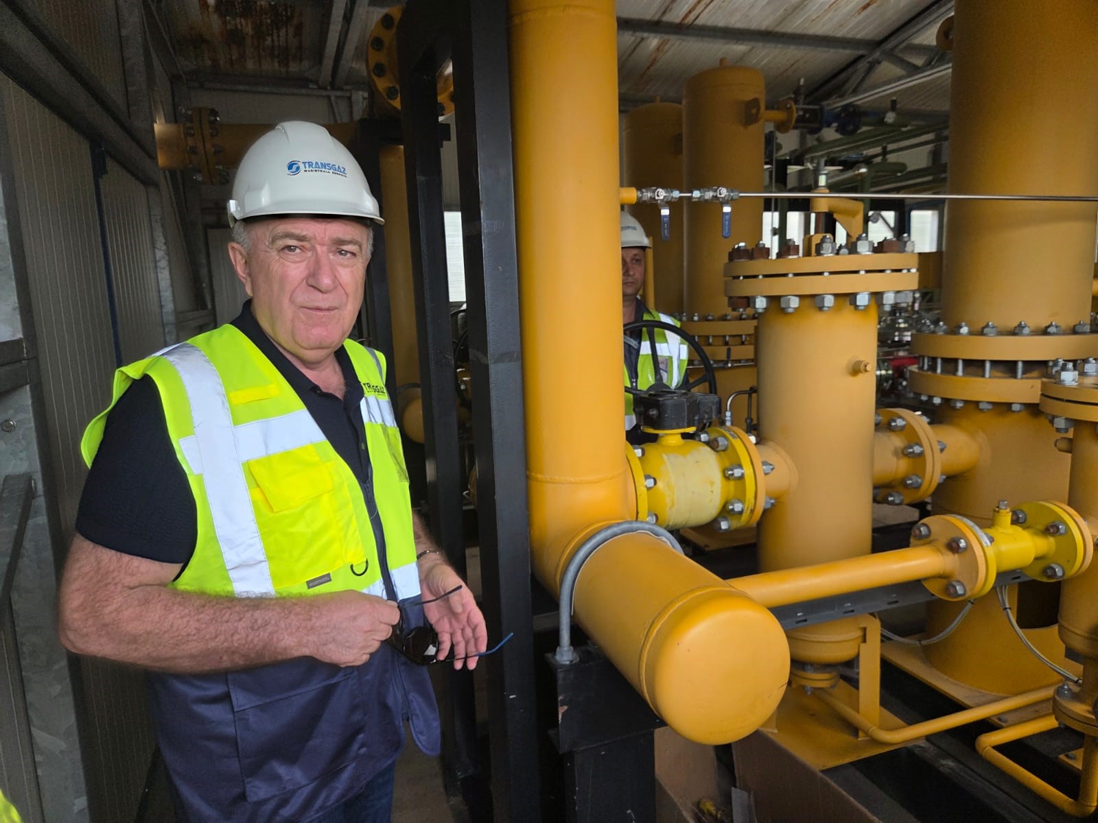 Transgaz avansează cu proiectul strategic Ghercești&ndash;Jitaru. Ion Sterian, directorul general Transgaz, a verificat stadiul lucrărilor la investiția de 374 milioane de lei
 - poza 4