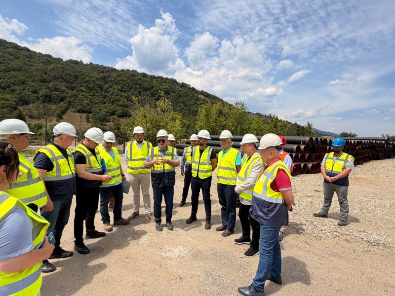 Ion Sterian, directorul general Transgaz, a verificat lucrările la conducta Prunișor–Orșova–Băile Herculane–Jupa; investiția de 682 milioane lei va aduce gaze naturale în zeci de localități