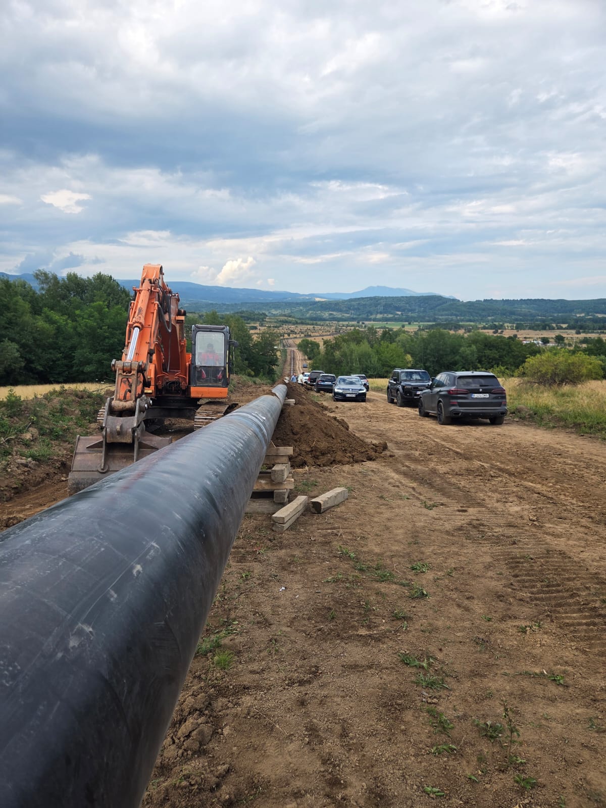 Ion Sterian, directorul general Transgaz, a inspectat lucrările la conducta Tetila&ndash;Horezu&ndash;R&acirc;mnicu V&acirc;lcea, investiție de 303 milioane de lei
 - poza 3