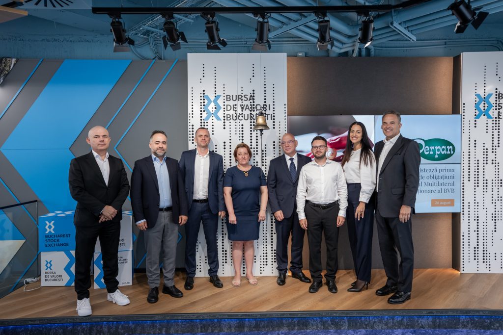 Derpan listează prima emisiune de obligațiuni &icirc;n valoare de 2 milioane de euro pe Sistemul Multilateral de Tranzacționare al Bursei de Valori București
 - poza 1