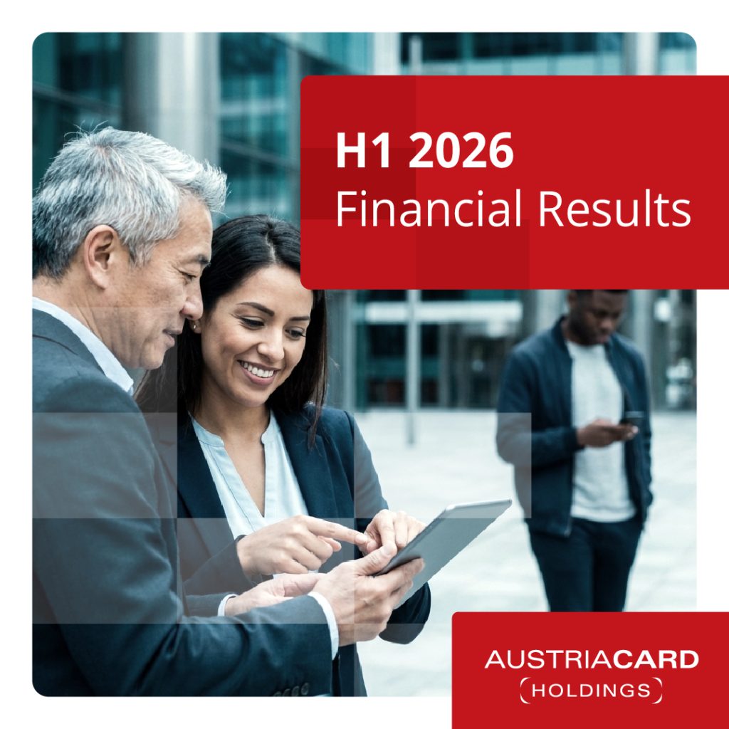 Veniturile AUSTRIACARD HOLDINGS AG au fost de 186,6 milioane euro, &icirc;n semestrul I, &icirc;n creștere cu 14% față de primul semestru 2025
 - poza 1