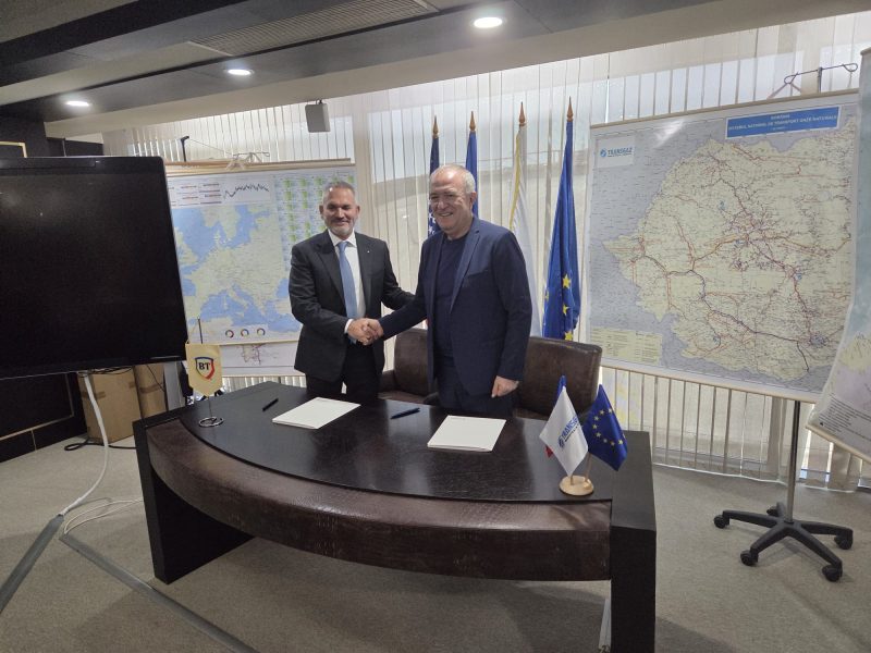 Transgaz obține o finanțare de 300 de milioane de euro de la Banca Transilvania pentru dezvoltarea infrastructurii de transport al gazelor naturale
