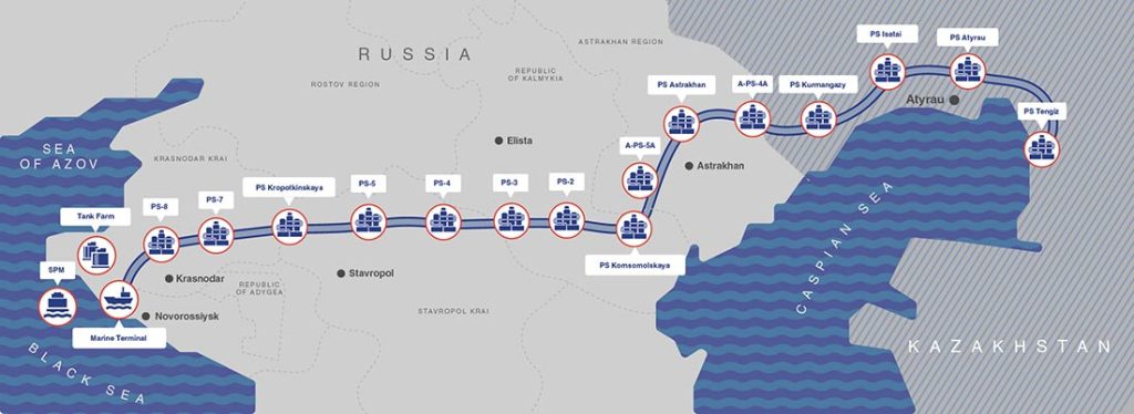 Kazahstanul ia &icirc;n considerare ruta petrolieră Baku-Supsa pe fondul &icirc;ntreruperilor de la CPC
 - poza 1