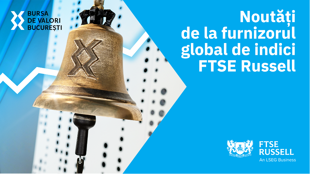 Vești bune – România va avea 13 companii incluse în indicii FTSE Russell; Aquila Part Prod Com și Cris-Tim Family Holding vor fi incluse în indicii FTSE Global All Cap, din septembrie; Electrica trece la categoria Large Cap