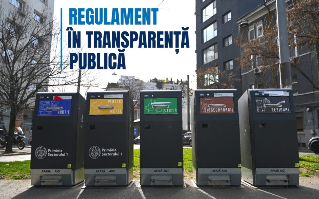 Regulamentul taxei de salubrizare pentru Sectorul 1 a fost pus &icirc;n transparență decizională
 - poza 1