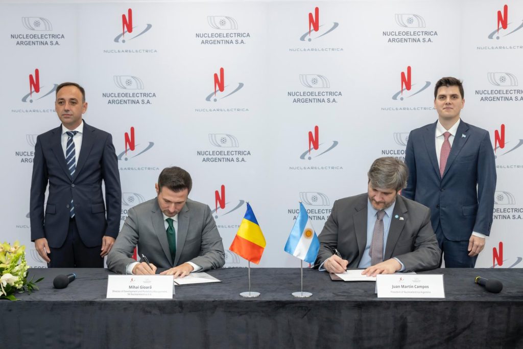 SN Nuclearelectrica SA (SNN) și Nucleoelectrica Argentina Sociedad Anonima (NASA) semnează un Memorandum de &Icirc;nțelegere pentru cooperarare &icirc;n operarea și dezvoltarea tehnologiei CANDU 6
 - poza 1