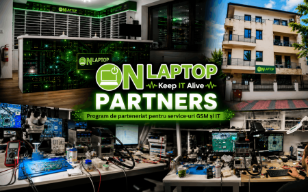 OnLaptop intră pe piața distribuției de piese GSM și laptop și lansează un program B2B de reparații pentru service-uri din Rom&acirc;nia
 - poza 1