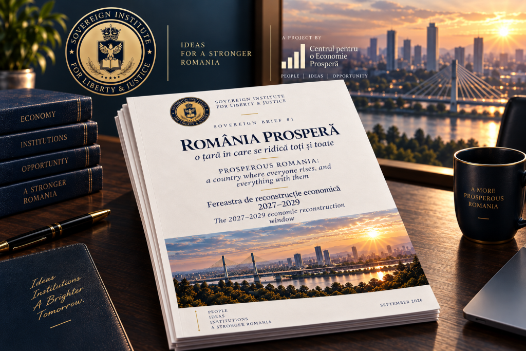 Alexandru Bodislav, Sovereign Institute: Plan pe trei ani pentru reducerea deficitului fără taxe noi – economii și venituri suplimentare de 39,6 miliarde lei în 2027 și 65,8 miliarde lei în 2029