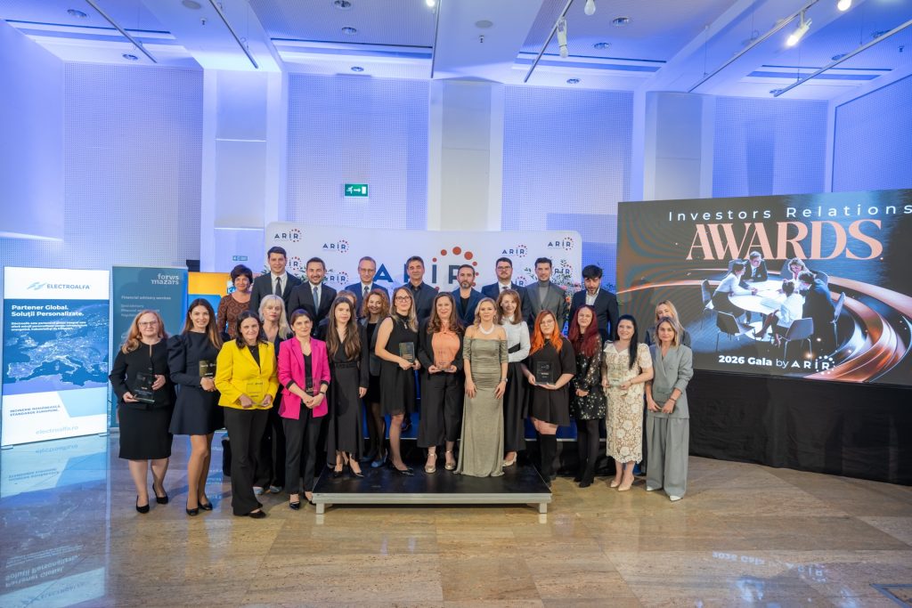 Gala by ARIR 2026: 16 companii listate, premiate pentru excelență &icirc;n Relația cu Investitorii
 - poza 1