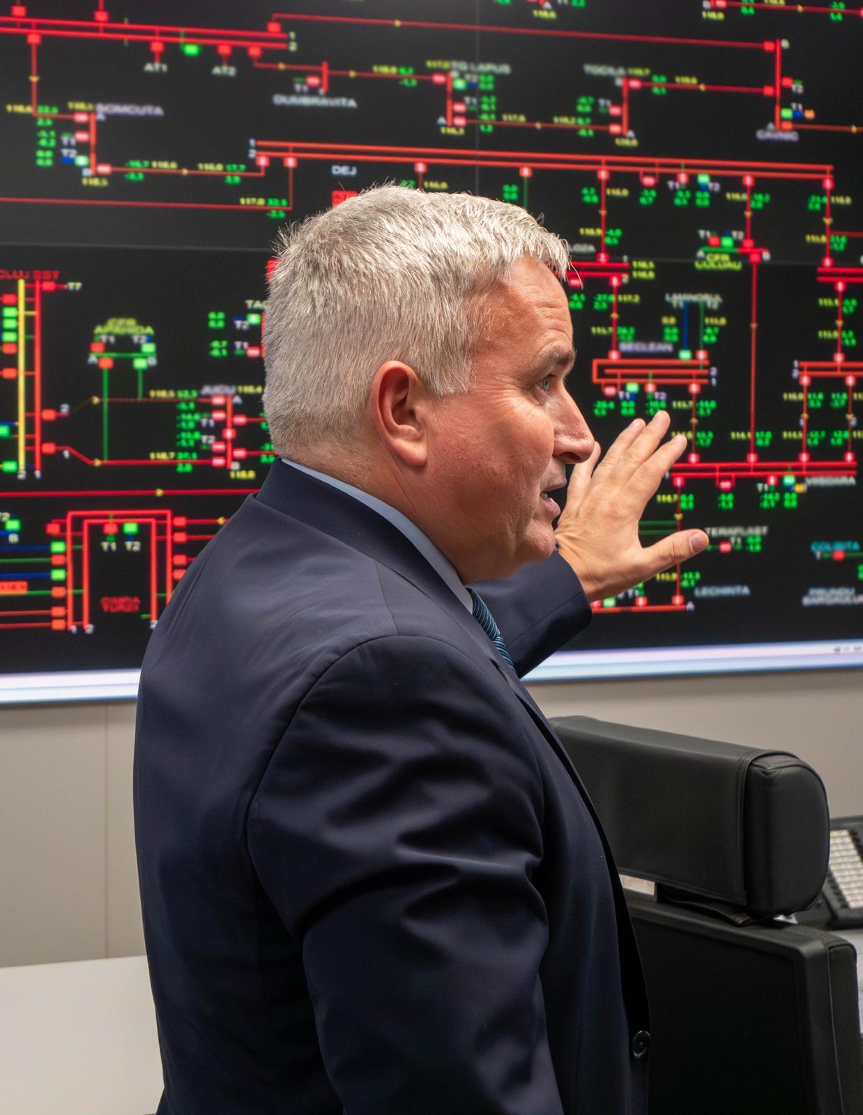 Eduard David, directorul Direcției Operațiuni Rețea