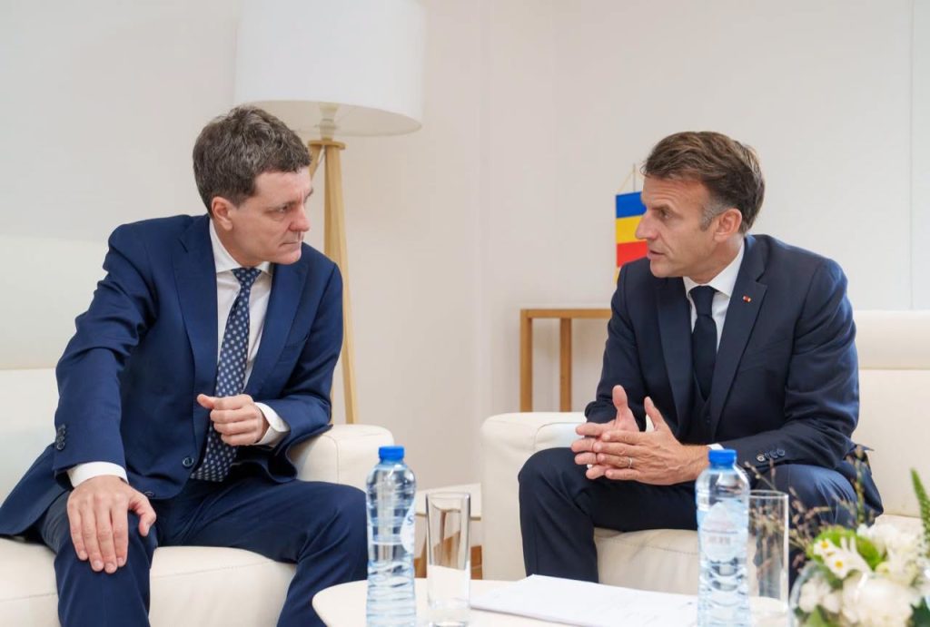 Nicuşor Dan &ndash; discuţie cu Macron: Am continuat dialogul privind candidatura Rom&acirc;niei la funcţia de secretar general al OIF
 - poza 1